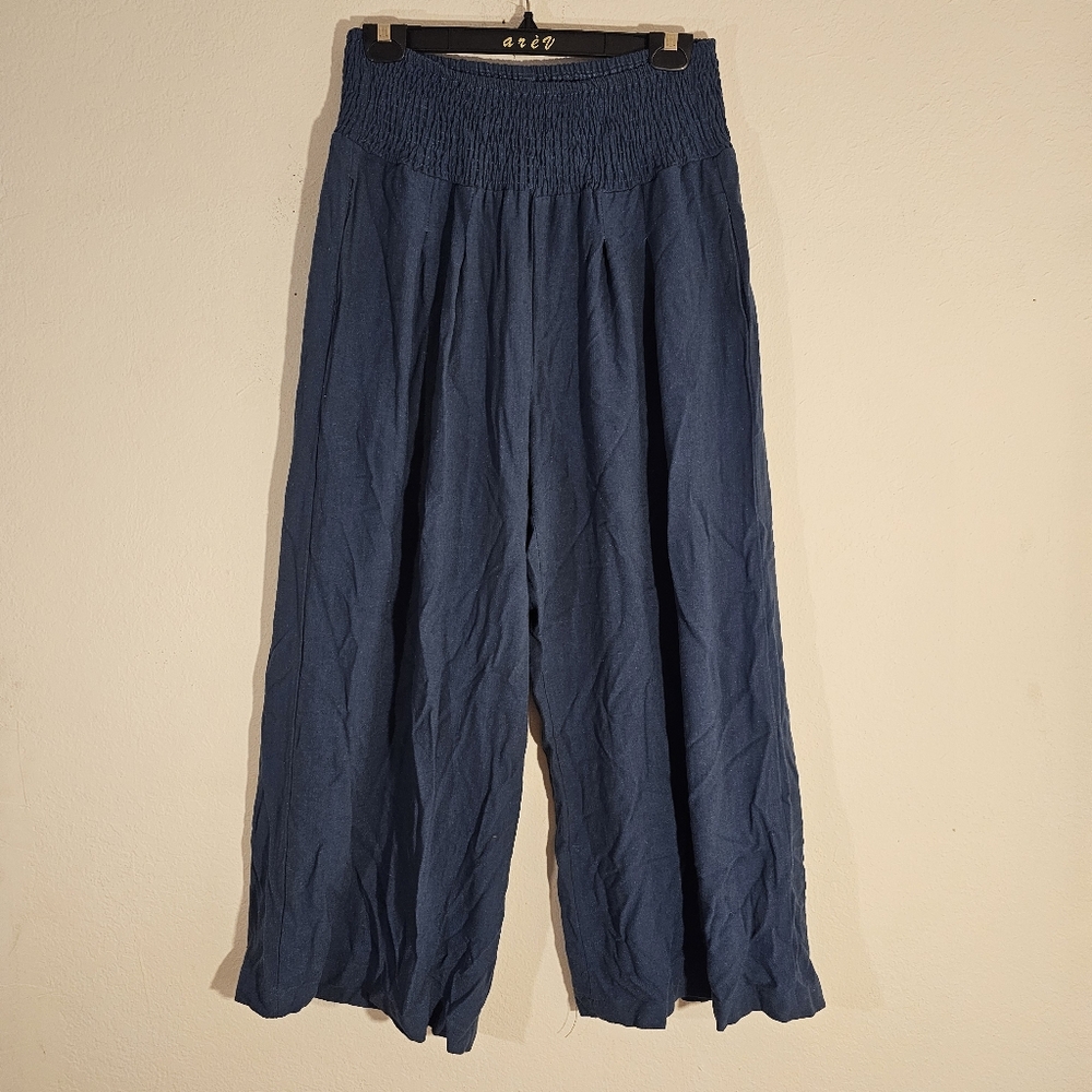 Lola & Sophie Wide-Leg Slit Pants